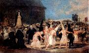 Francisco de Goya Geiblerprozession oil painting artist